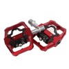 Dual Function Bicycle Pedal Flat Clipless Cleats 3 Sealed Bearings