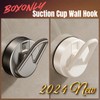 Boxonly Heavy Duty Suction Cup Hook - Gun Grey No