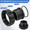 SP1500UNPAK2 Socket Quick Connect Union for Hayward Pool Pump and