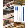 10 Pcs Professional Piano Tuning Kit Piano Tuner Hammer Mute