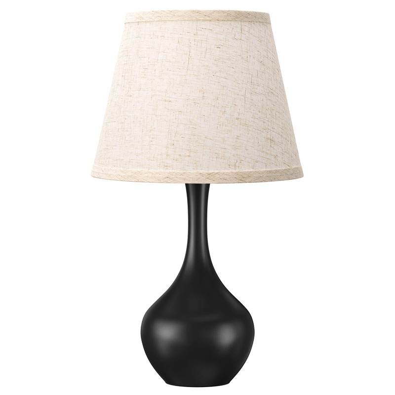 Seealle 16.1" Touch Table Lamps for Nightstand, 3-Way Dimmable Small