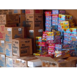 HUGE ESTATE FIND OF VINTAGE SPORTSCARDS WITH OLD UNOPENED PACKS LIQUIDATION