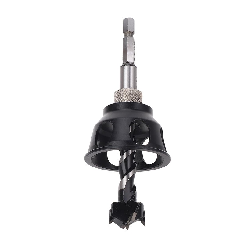 Straight Hole Drilling Positioner, 20mm Drill Press Guides Jig, Aluminium