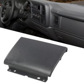 LQI Center Dash Panel Cup Holder Delete Trim Cover Compatible with Chevy Silverado GMC Sierra 1999-2002 Dark Gray