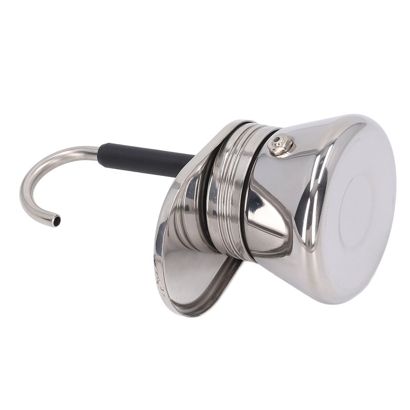 Single Spout Mocha Pot Stainless Steel Lightweight Italian Coffee Maker