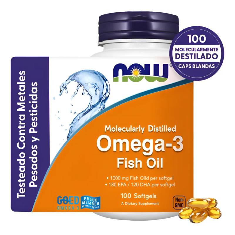 Omega 3 1000mg | 180 Epa / 120 Dha |
