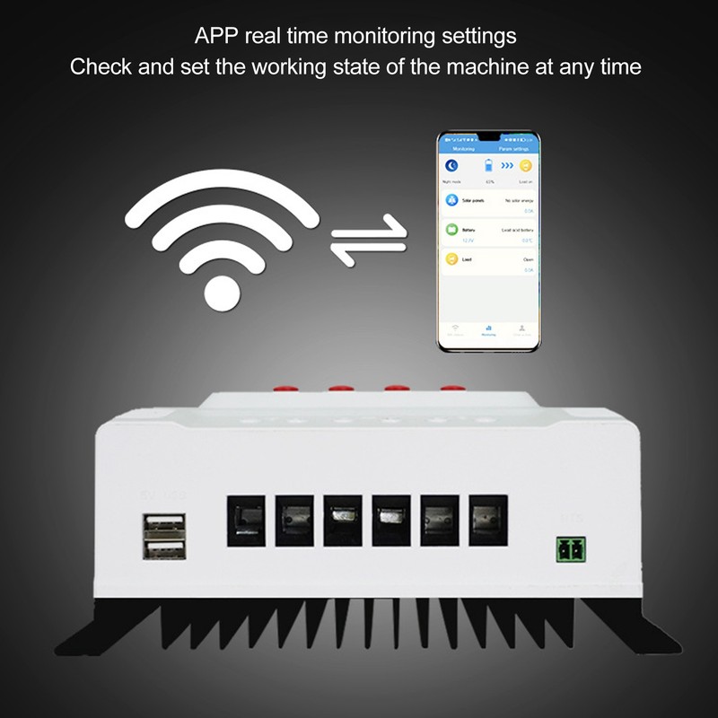 12V 24V 48V Solar Charge Controller Overcharge Protection Solar Panel