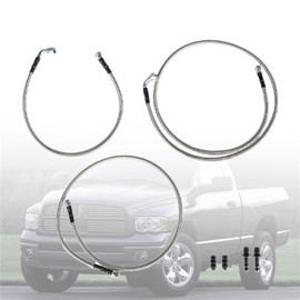 TJHSM 48RE Transmission Coolers Hoses Lines Kit Replacement for 2003-2007 R-am C-ummins 5.9L