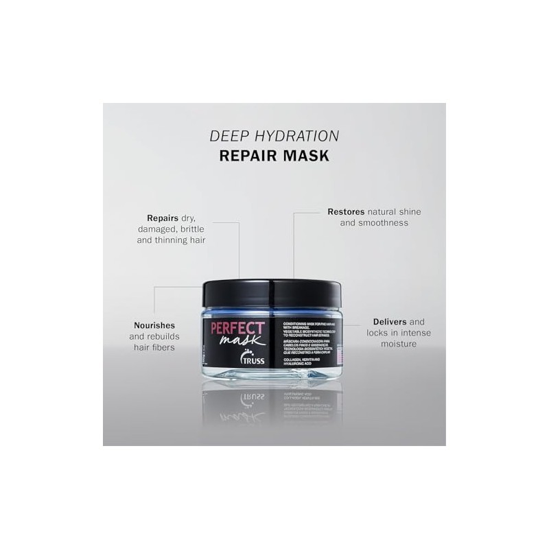 Truss Truss Perfect Mask 6.35 Oz, Mascarilla Capilar