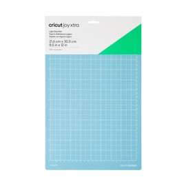 Cricut Cricut Joy Xtra Machine Grip 8.5in x 12in, Reusable Cutting Mats for Crafts, Use with Printer Paper, Vellum, Light Cardstock & More, Blue