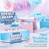 Bulk Wedding Bubbles with Wands - (96 Count) Mini Double