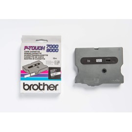 Brother TX211 - Laminated tape - black on white - Roll (0.6 cm x 15 m) - 1 roll(s)