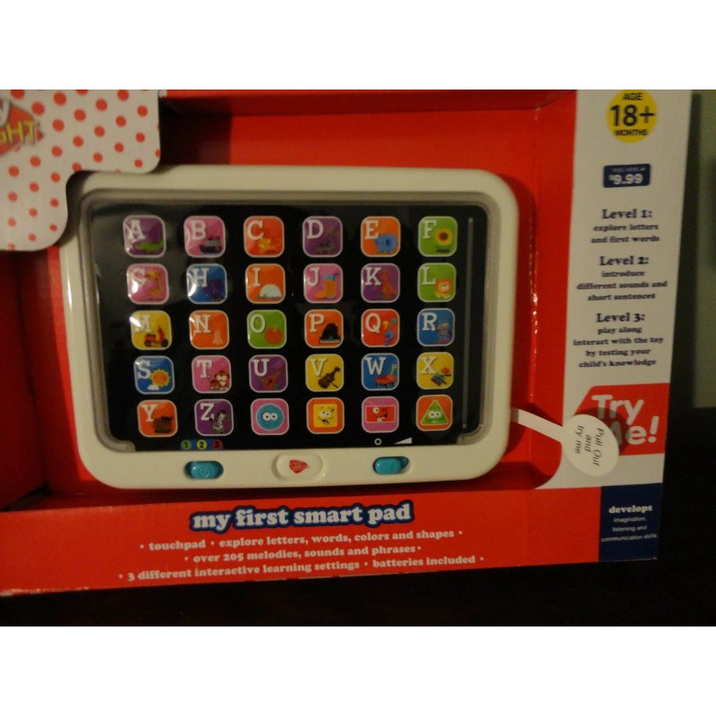 PLAY RIGHT KIDS LEARNING TABLE MY FIRST SMART PAD AGE
