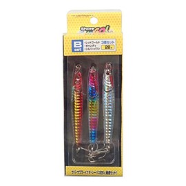 Marushingyogu Metal Jig Shore GO! GO! B Set: 1.0 oz (28 g) x 3 pieces