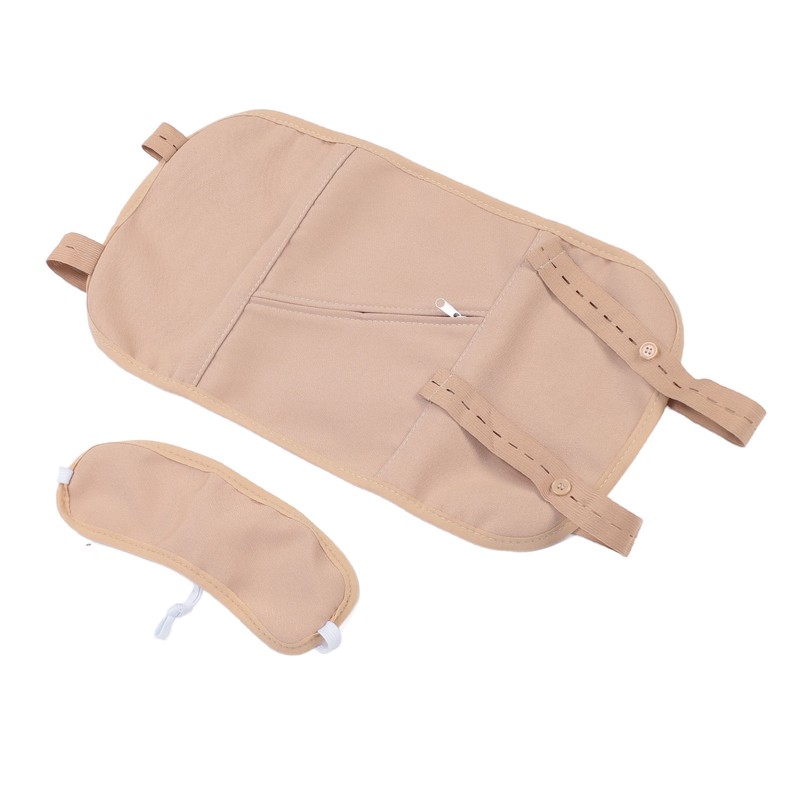 Castor Oil Pack Wrap Kit Reusable Adjustable Organic Cotton Castor