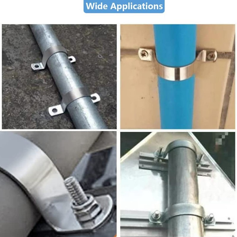 2 Inch 50mm U-Tube Strap Clamp Heavy Duty U-Tube Strap