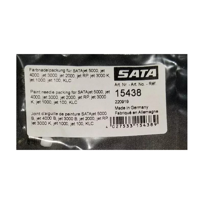 SATA Paint Needle Packing Seal (15438) SATA 5500, 5000, 4000,