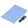 berjalan Pack of 100 Blue RJ45 Ethernet LAN Hub Anti-Cap