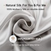 iCooBreeze Silk Pillowcases 100% Mulberry Silk Double Sided, Real Silk