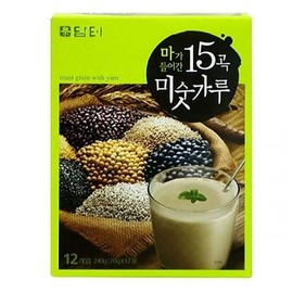 담터 마 가들어간 15곡 미숫가루 12T Damtae Milled 15-Grain Mix Powder 12T