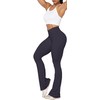 Sunzel Flare Leggings, Crossover Yoga Pants with Tummy Control, High-Waisted