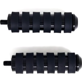 Cyreedom Motorcycle 3.8" Extended Shifter Peg Large Toe Foot Shifter For Harley Softail Sportster Dyna Fat Bob Touring Road King and Road Glide (Black 2)