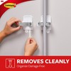 Command Broom and Mop Grippers Wall Hook, Damage Free Hanging