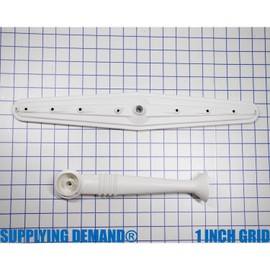 Supplying Demand 675808 3378147 Dishwasher Center Spray Arm and Supply Tube Replacement Kit