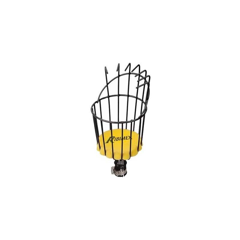 Ribimex Metal Fruit Picker Ø 14 cm, Suitable for Fixed