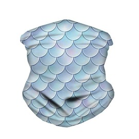 Face Scarf Cover Mermaid Fish Mask Bandana | Reusable Face Mask Covering Mouth Nose Cover | Protect from Dust Sun Bandanas | Neck Gaiter (Mermaid Fish)