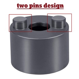 CASTNOO Leaf Spring and Shackle Pin Remover and Installer Socket Suitable for Volvo Truck and Mack Heavy Duty Alternative to 9996791 or TG15103