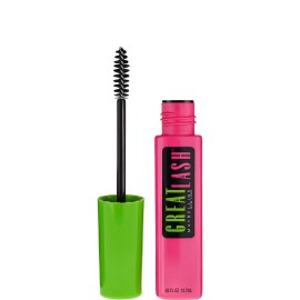 MAYBELLINE Great Lash Mascara Washable Brownish Black 0.43 Fl Oz Pack of 2 Lash Builder