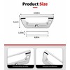 JWWY Tailgate Handle Rear Door Handle Cover Trim Fit for