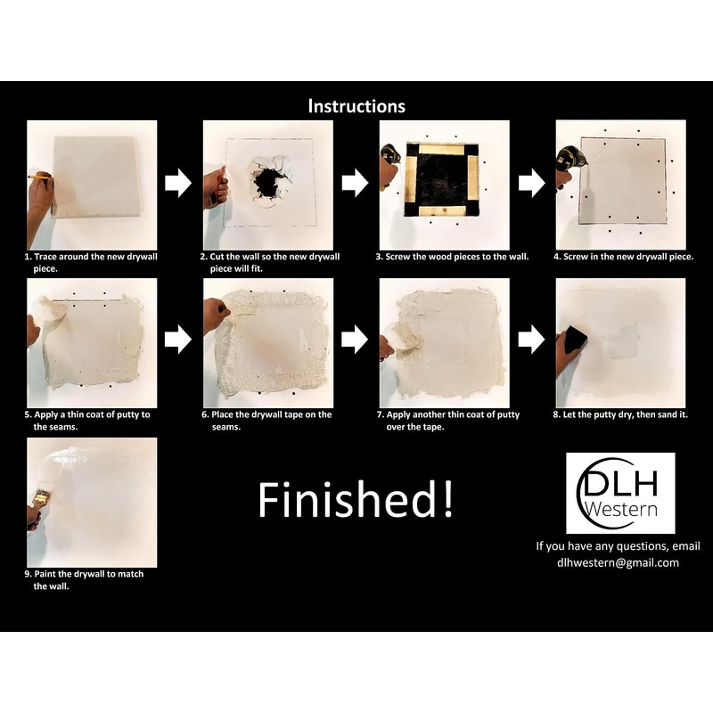 Drywall Repair Kit 24 Inch