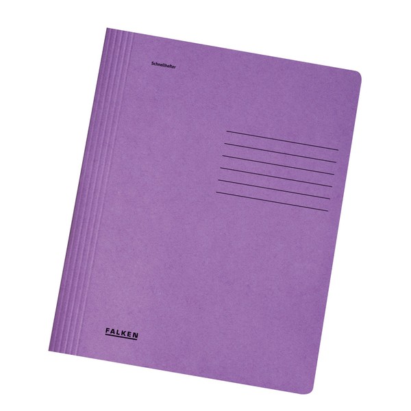 Falken folders, intensive colours, Made in Germany, files made of