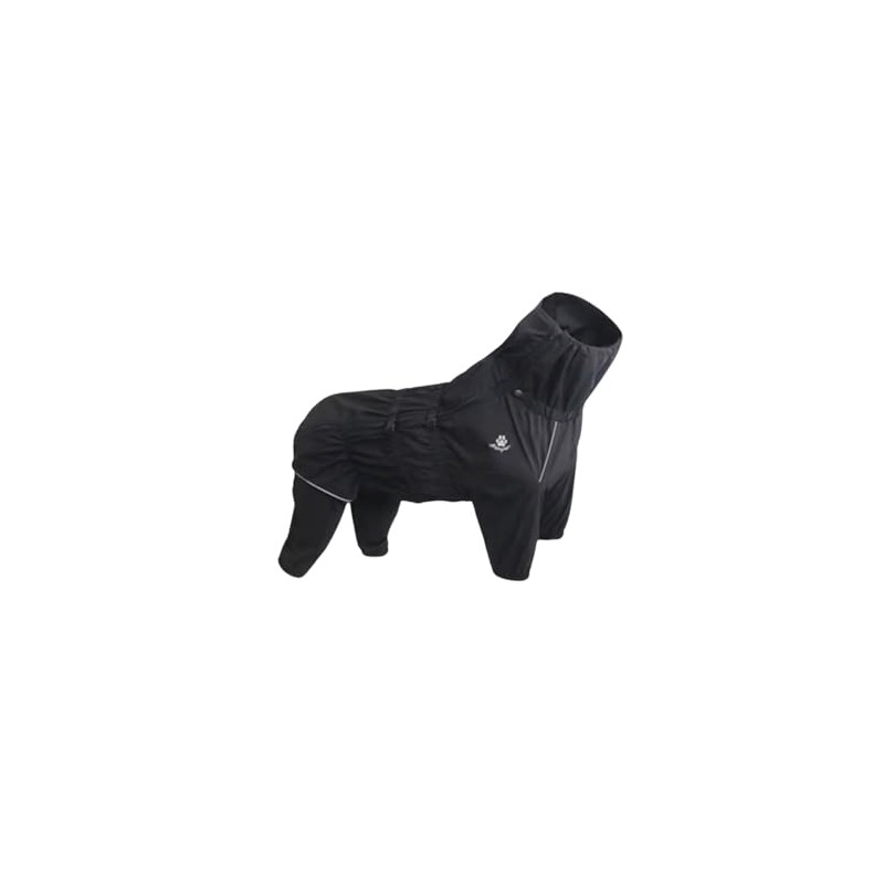 Dogs Waterproof Jacket, Lightweight Waterproof Jacket Reflective Safety Dog Raincoat