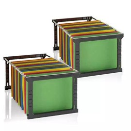 Officemate Plastic Hanging File Frames, Letter and Legal Size, Rails 24 to 27, 2