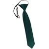 TigerTie Children's Tie in Plain - Tie Pre-Tied with Elastic