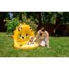 Poolmaster - Piscina Inflable para niños con sombrilla, león bebé