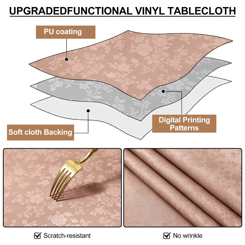 Smiry Mantel rectangular impermeable, resistente al agua, lavable, para cocina