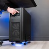 VIVO Large Computer Tower Desktop ATX-Case, CPU Steel Rolling Stand,