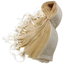 UltraSource 145026 Fibrous Casings, PreStuck/String Tied, 2.5" Size, 24" Length, Clear (Pack of 100)