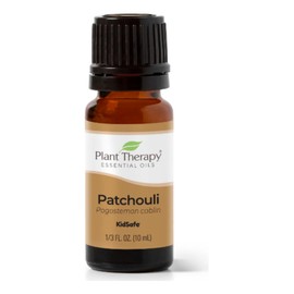 Plant Therapy Organic Patchouli Essential Oil 10 mL (1/3 oz) 100% Pure, Undiluted, Therapeutic Grade