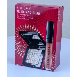 Bobbi Brown Glide-and-Glow Lip Gloss + Highlighter Set Holidays