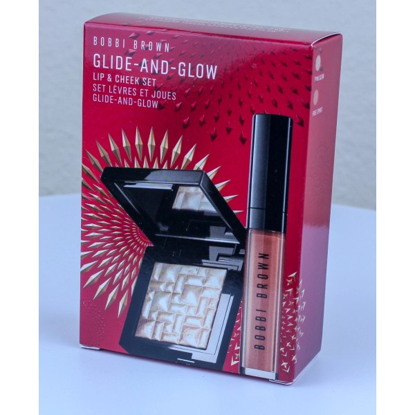 Bobbi Brown Glide-and-Glow Lip Gloss + Highlighter Set Holidays