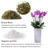 JFWOD 6QT Orchid Potting Mix with Moss Pine Bark Mulch