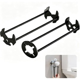 Changbloom 2 Pack Multifunctional Sink Wrench, Plumbing Tool for Tight Spaces, Faucet & Basin Installation Wrench for Kitchen and Bathroom