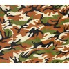 A-Express Camo Ripstop Waterproof Fabric Material 4oz Rip Stop Army