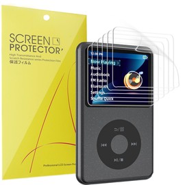 Blueshaweu Screen Protector Compatible with innioasis Y1 MP3 Player 2.4 Inch HD Clear Flexible TPU Screen Protector [Pack of 6] for innioasis Y1 MP3 Player (Transparent)