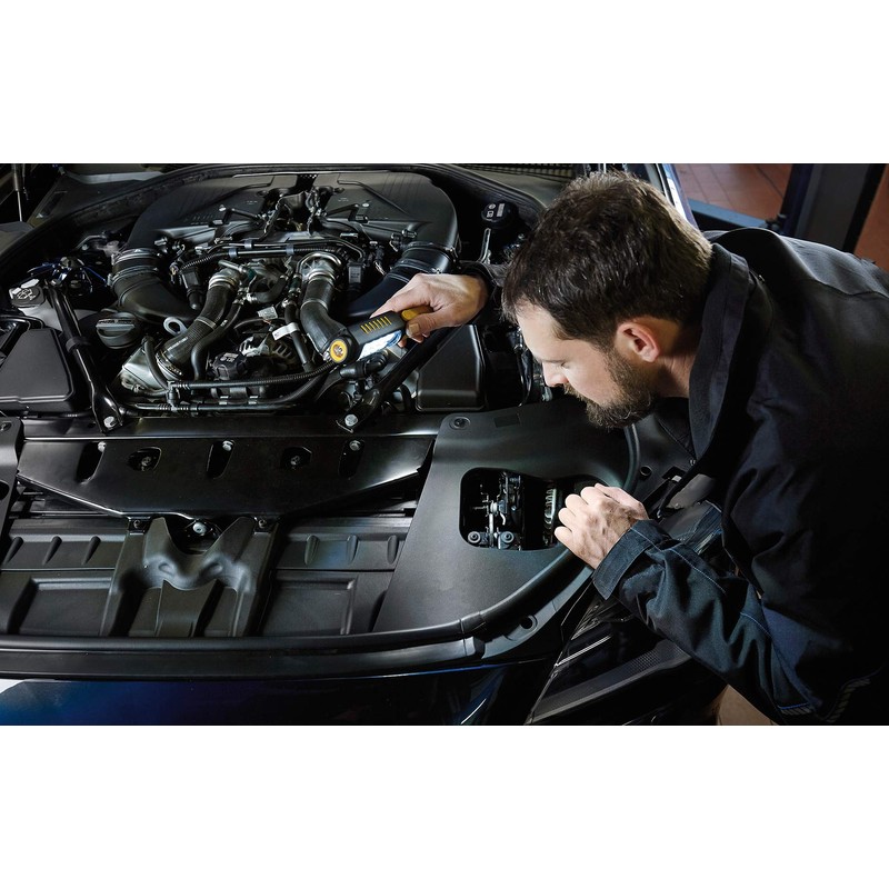 Brennenstuhl SMD LED Portable Lamp, Plastic, Black